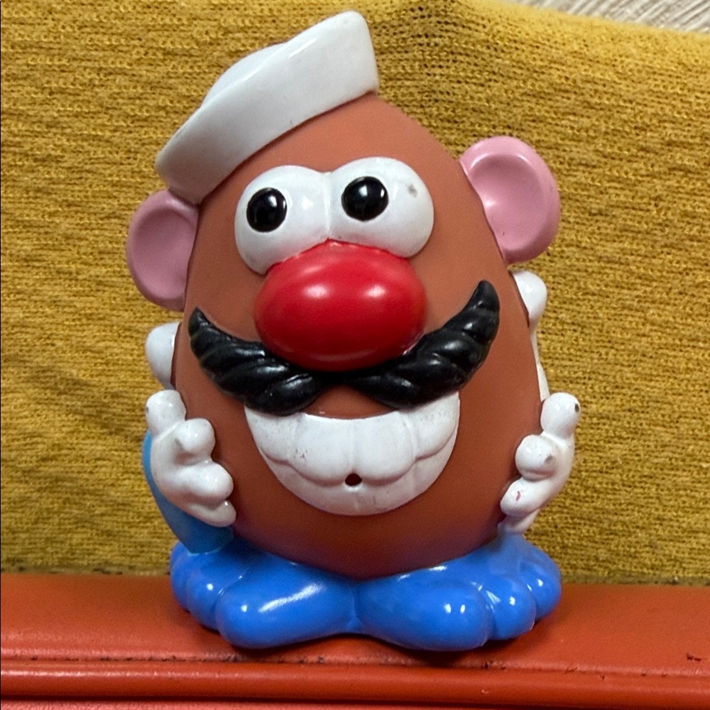 Vintage 2003 Mr. Potato Head Bath Water Toy with Blue Shoes